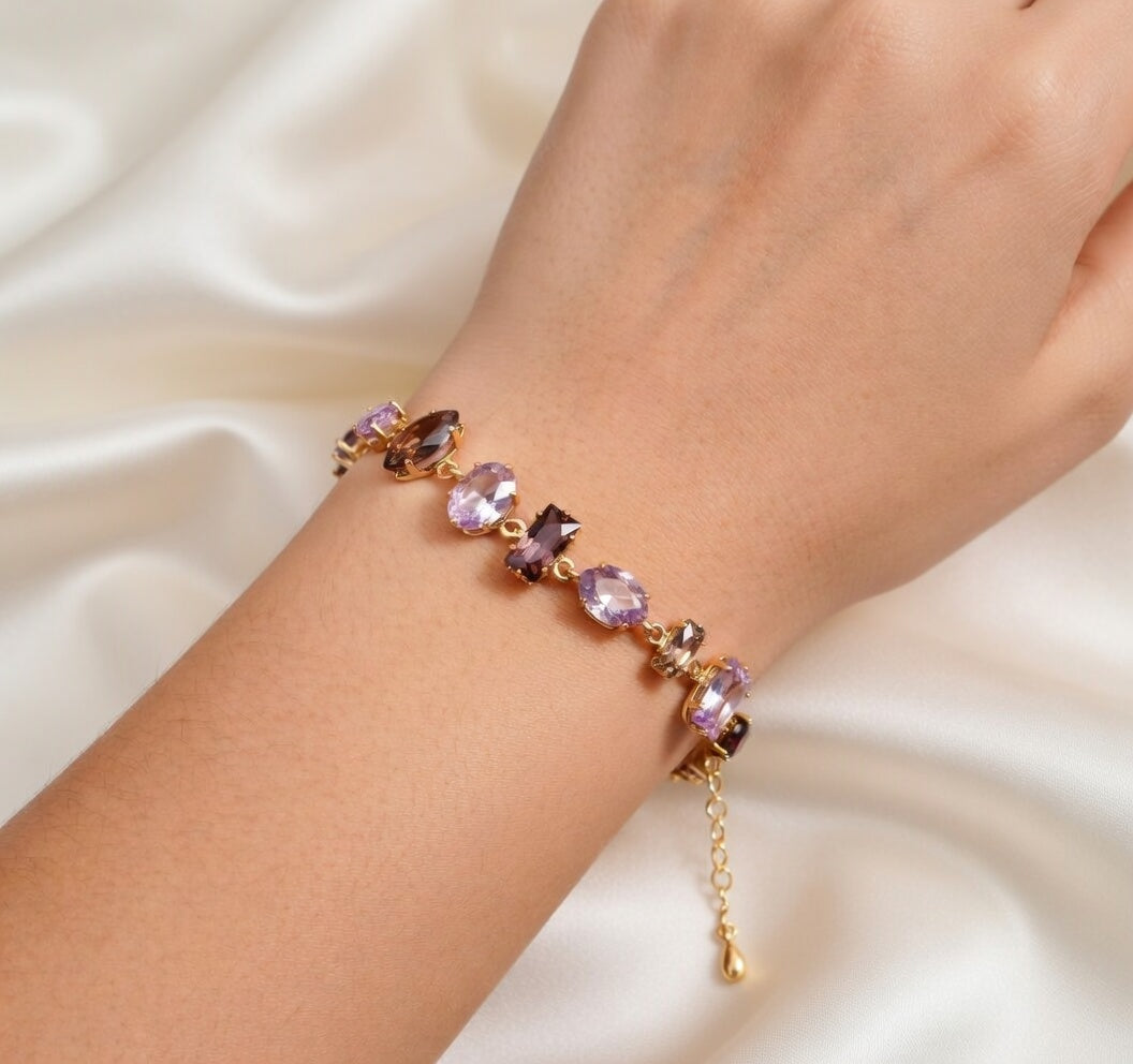 Rhinestone Princess Bracelet