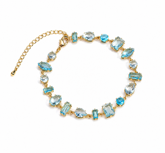 Rhinestone Princess Bracelet